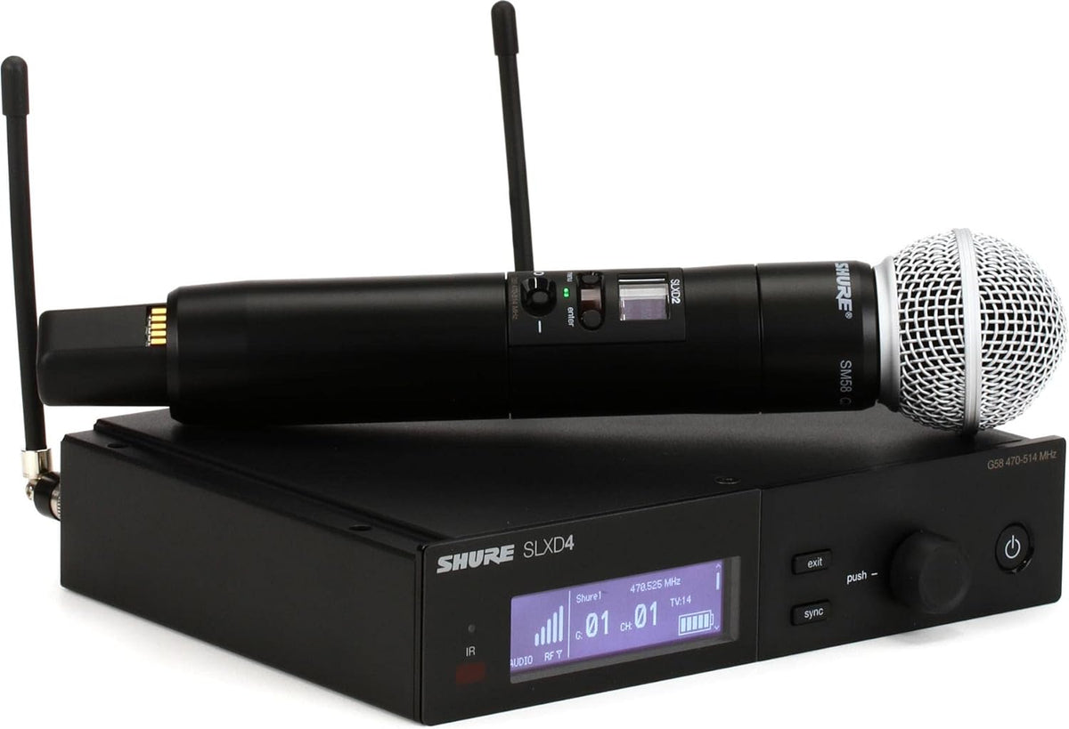 Shure SLXD24/SM58 Wireless Microphone System with SM58 Handheld