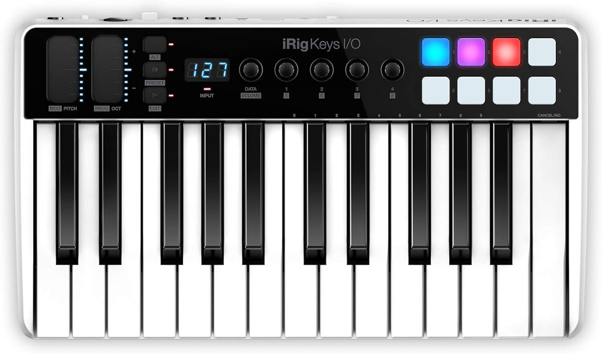IK Multimedia iRig Keys I/O 25-keys Midi Controller – Sound Town
