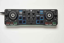 Load image into Gallery viewer, Hercules DJ DJControl Starlight | Pocket USB DJ Controller with Serato DJ Lite, Touch-Sensitive Jog Wheels, Built-in Sound Card and Built-in Light Show