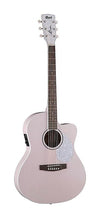 Load image into Gallery viewer, Cort Jade Pastel Pink with Bag Mahogany Top, Back & Sides Nut Width 1 21/32" (42mm) *includes gig bag