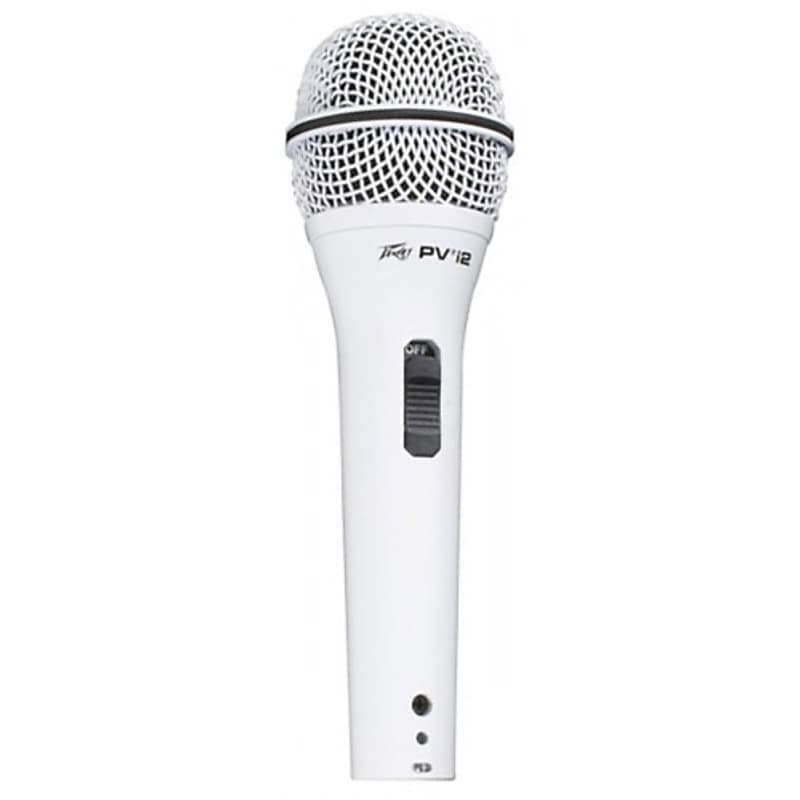 Peavey PVi 2 XLR Microphone - WHITE - XLR-1/4