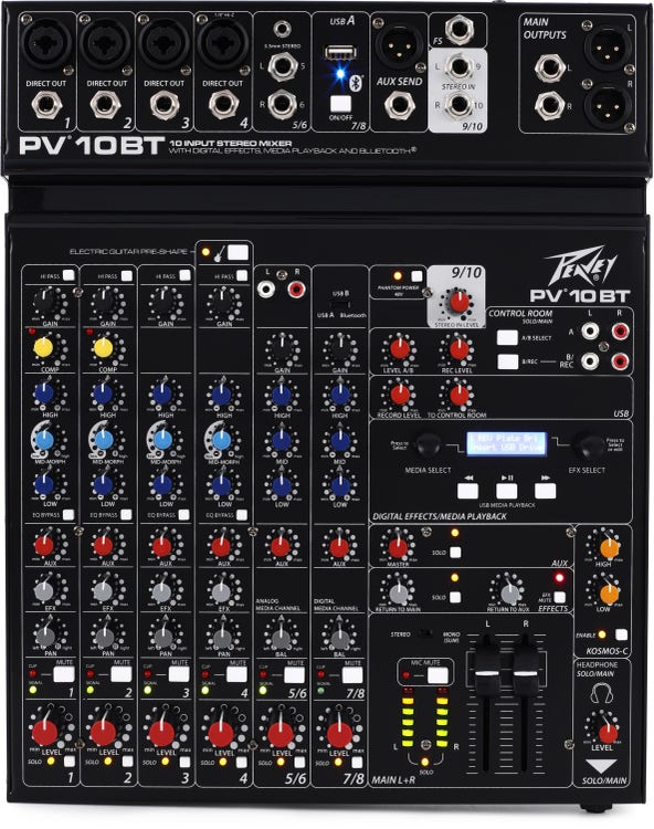 Peavey PV 10 BT Mixer