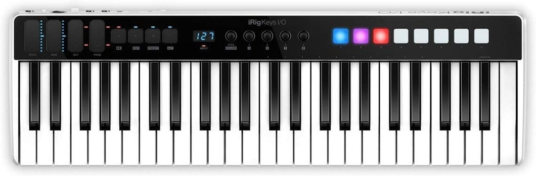 IK Multimedia iRig Keys I/O 49 portable keyboard MIDI controller
