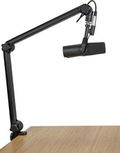 Load image into Gallery viewer, Gator Frameworks GFWMICBCBM3000 Deluxe Desk-mounted Broadcast Microphone Boom Arm

