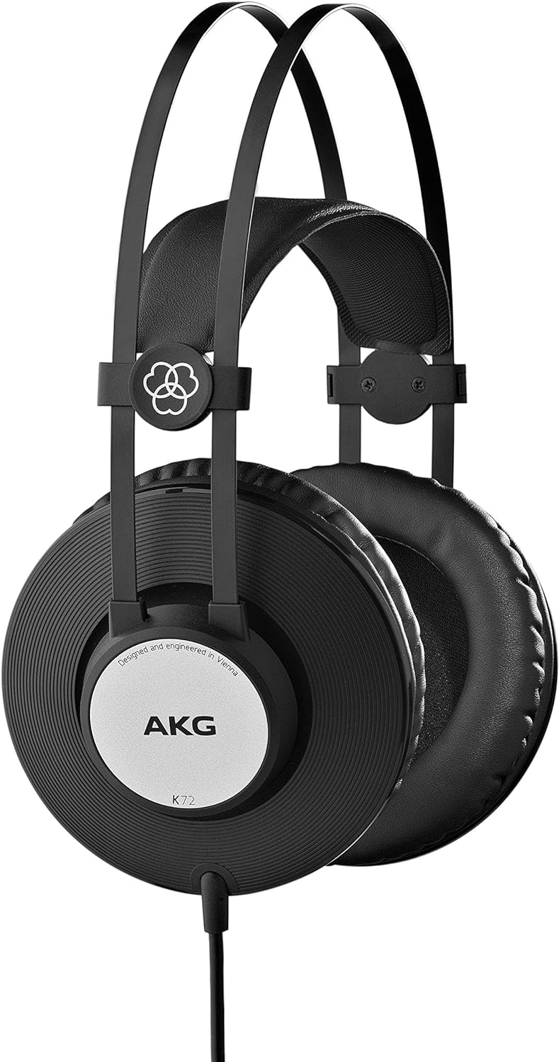 AKG K712 Pro Reference Studio Headphones – Open-Back, Wired, Black/Orange (Open Box)
