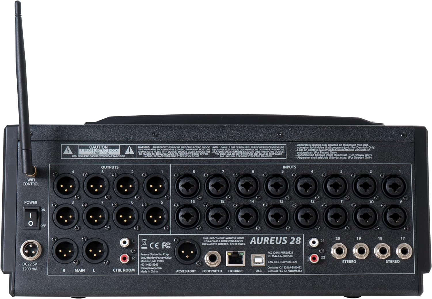Peavey Aureus 28-channel Digital Mixer (IPad not included)