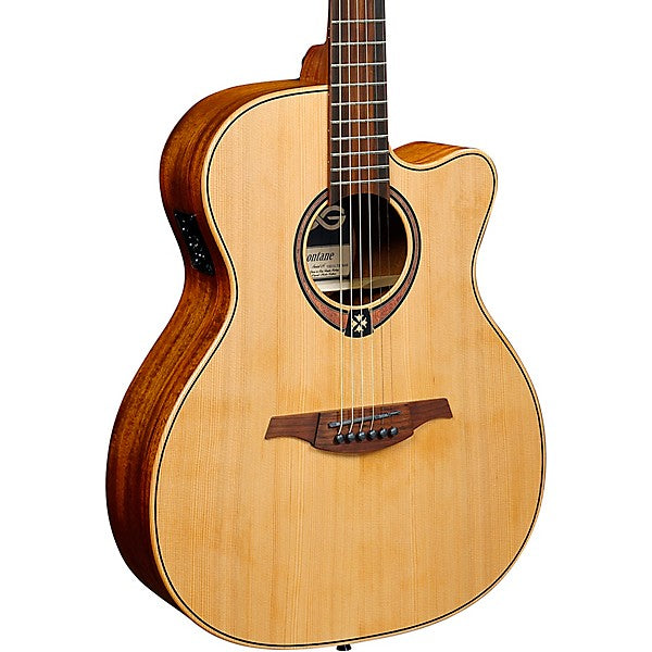Lag Guitars Tramontane T170ACE Auditorium Cutaway Acoustic
