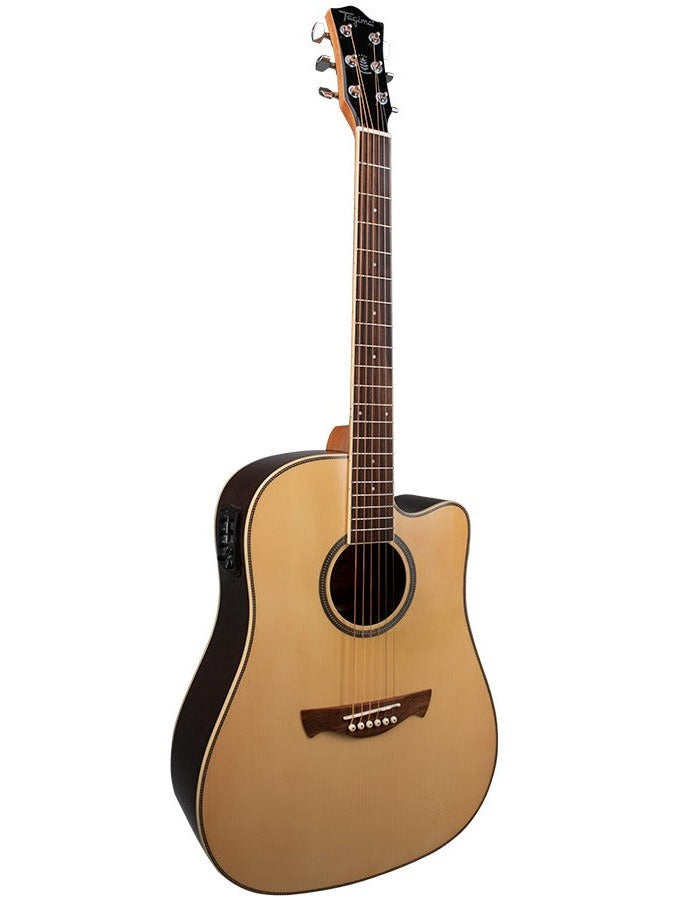 Tagima WS-20 EQ Acoustic Electric Guitar, Chhlik Fretboard, Spruce Top