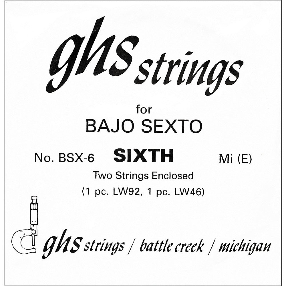 GHS Bajo Sexto Sixth Strings