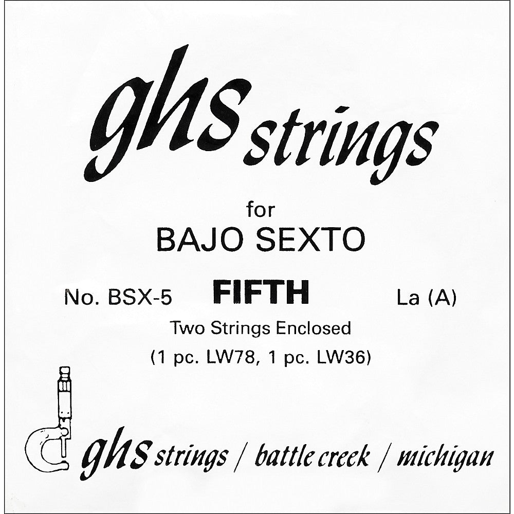 GHS Bajo Sexto Fifth Strings