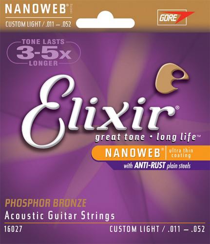 Elixir Acoustic Phosphor Bronze Strings