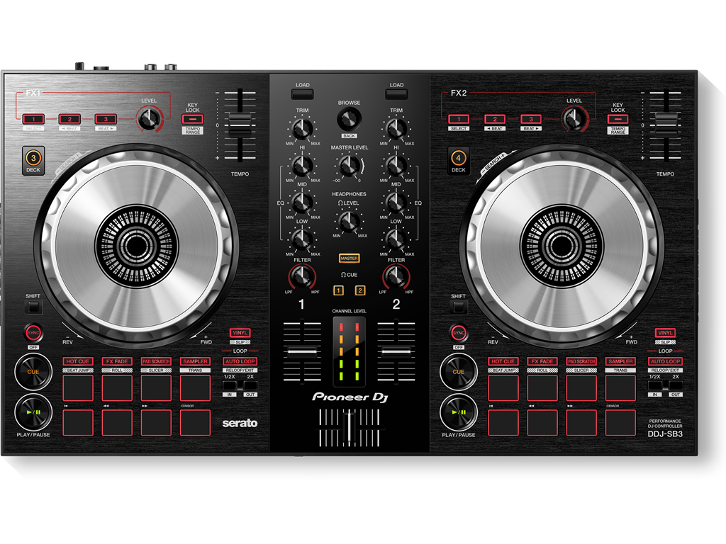 Pioneer DJ DDJ-SB3 シルバー DJコントローラー PIONEER DJ DDJ-SB3 2 CHANNEL DJ CONTROLLER – Sound Town