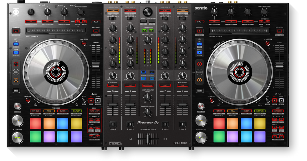 Pioneer DDJ-SX3 Controller Rental – Sound Town Pioneer DDJ-SX3 Controller Rental – Sound Town