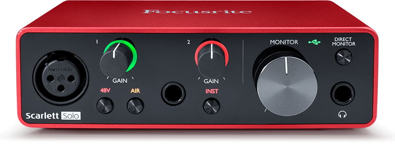 DTM・DAW Scarlett Solo(gen3) Scarlett Solo USB Interface 3rd Gen – Sound Town